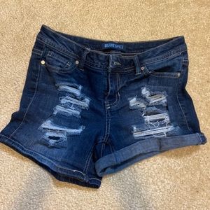 cute shortie jean shorts
